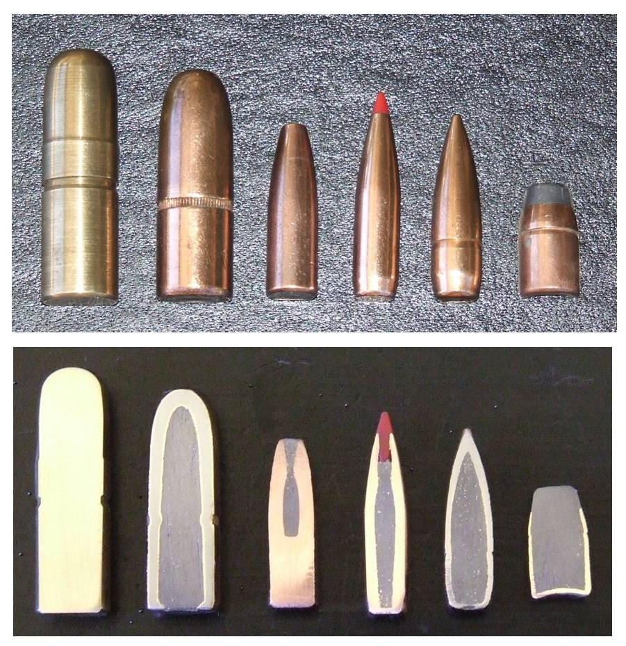  Figure 2: Bullets come in a bewildering variety all designed for a specific purpose