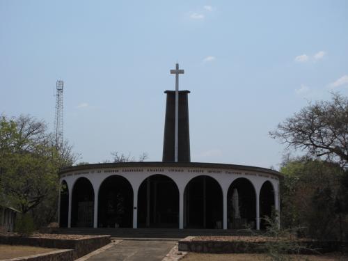 2. Chapel atop the heights - in memory of those who died whilst building the wall